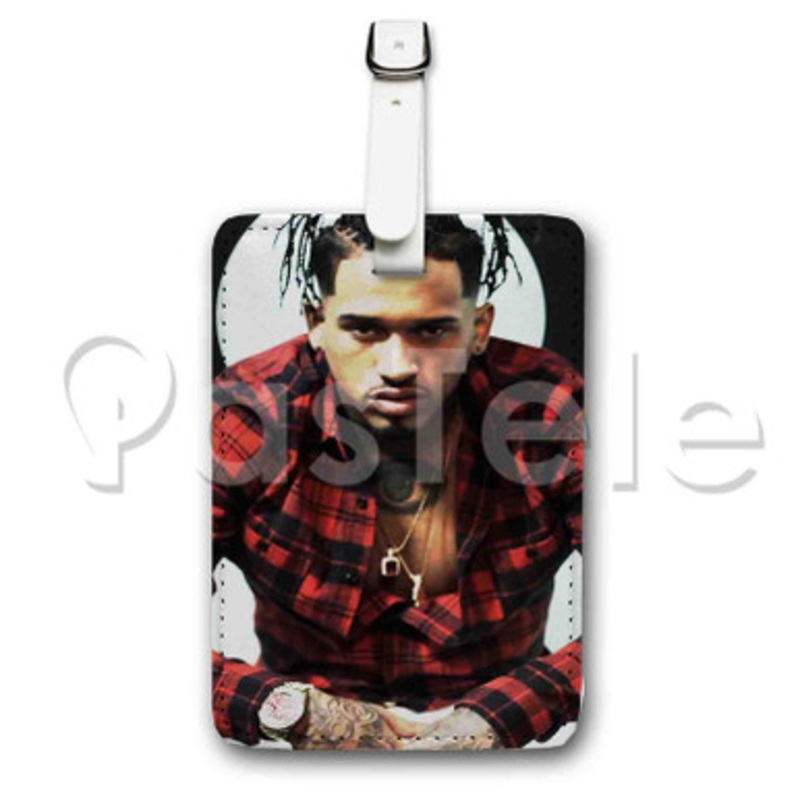 Bryant Myers Custom Luggage Tags PU Leather Travel Baggage Name ID Labels Tag