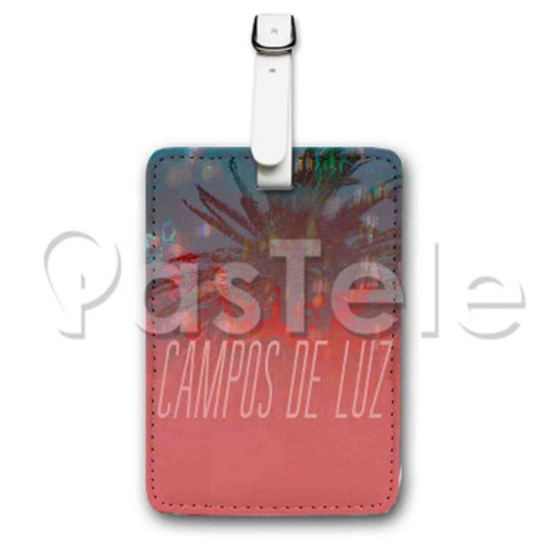 Campos De Luz Custom Luggage Tags PU Leather Travel Baggage Name ID Labels Tag