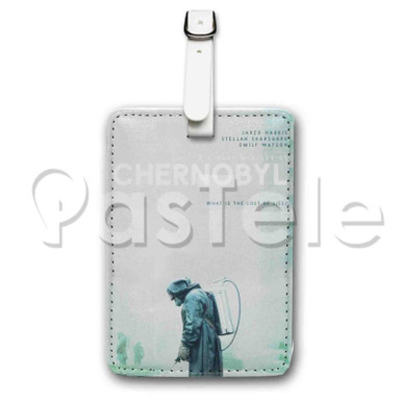 Chernobyl Custom Luggage Tags PU Leather Travel Baggage Name ID Labels Tag