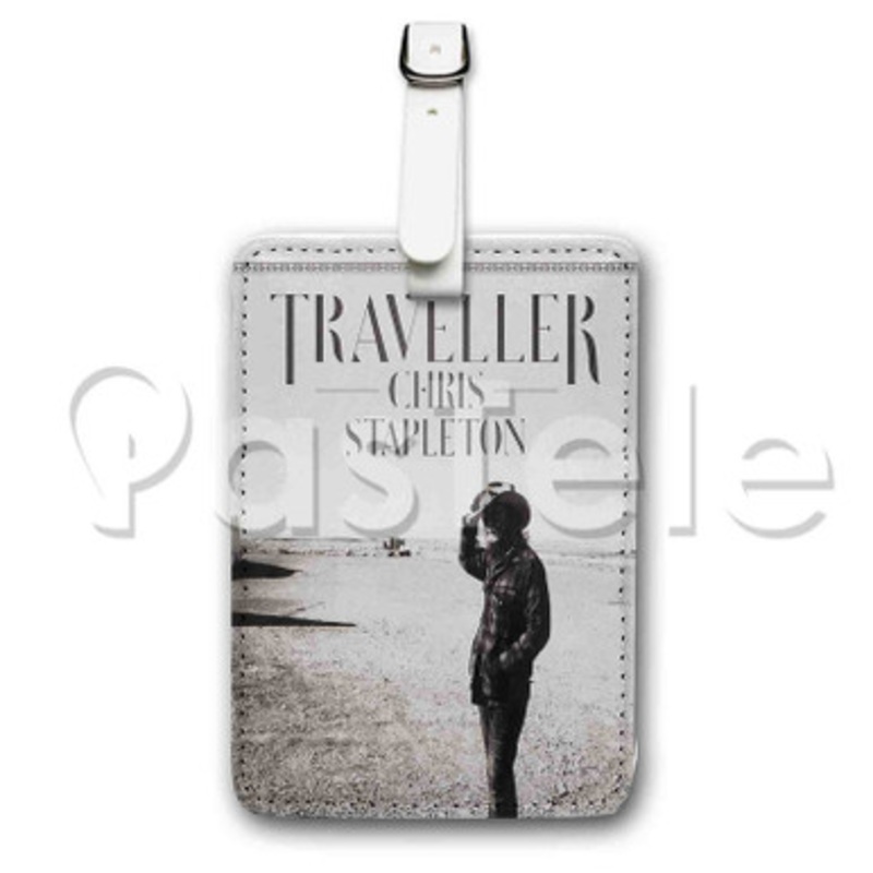 Chris Stapleton Traveller Custom Luggage Tags PU Leather Travel Baggage Name ID Labels Tag