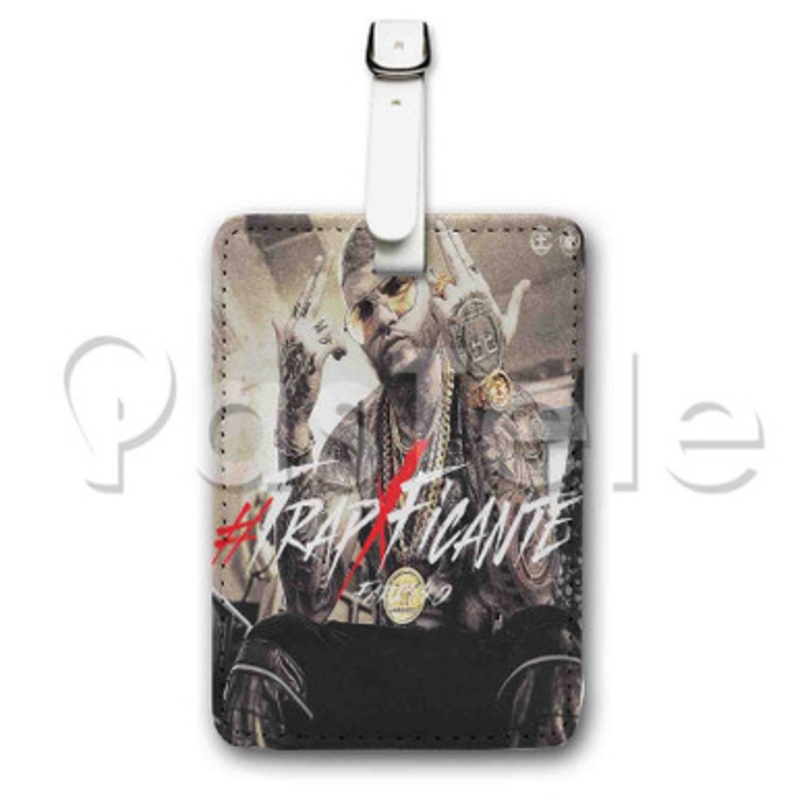 Farruko Custom Luggage Tags PU Leather Travel Baggage Name ID Labels Tag