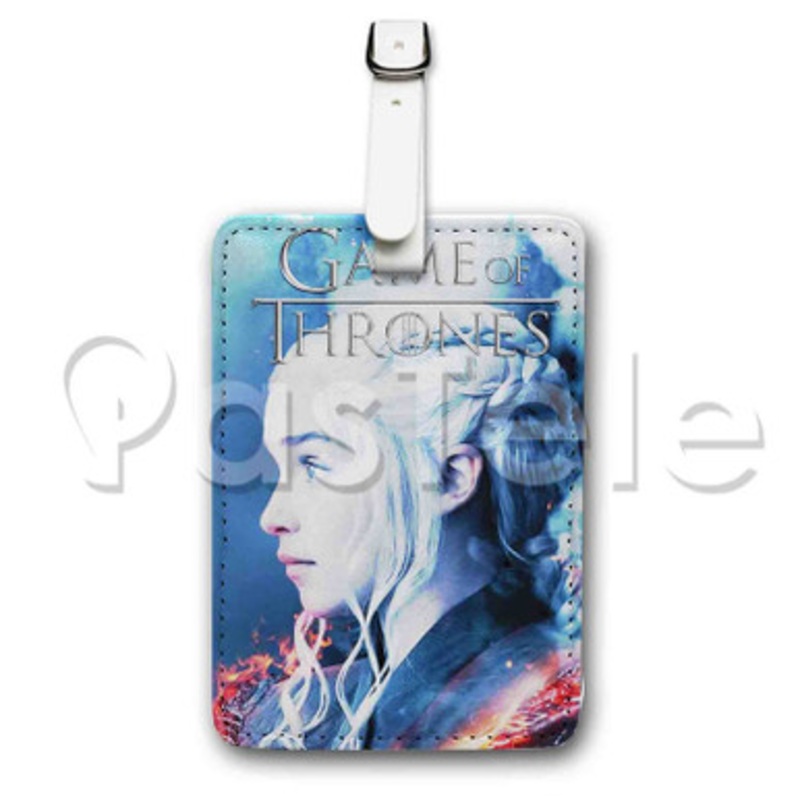 game of thrones Custom Luggage Tags PU Leather Travel Baggage Name ID Labels Tag