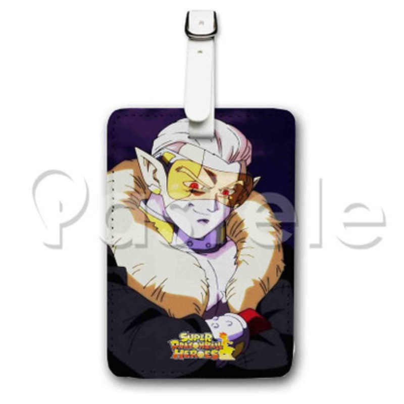Hearts Dragon Ball Heroes Custom Luggage Tags PU Leather Travel Baggage Name ID Labels Tag