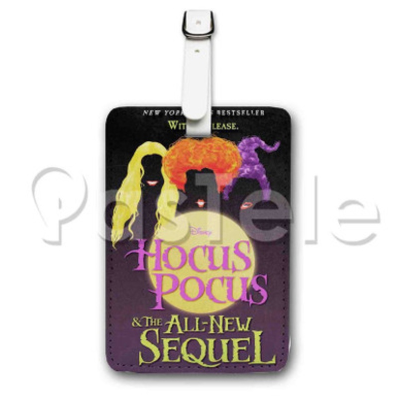 Hocus Pocus The All New Custom Luggage Tags PU Leather Travel Baggage Name ID Labels Tag