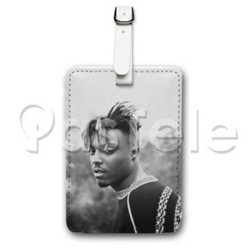 Juice WRLD 2 Custom Luggage Tags PU Leather Travel Baggage Name ID Labels Tag
