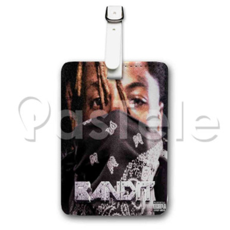 Juice Wrld Young Boy Bandit Custom Luggage Tags PU Leather Travel Baggage Name ID Labels Tag