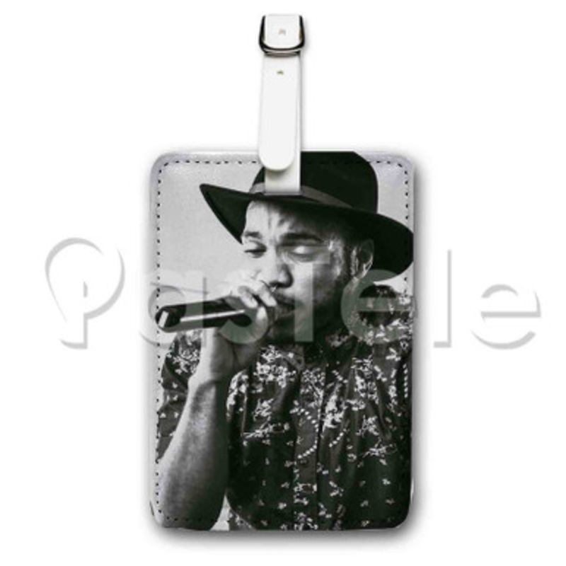 Anderson Paak Custom Luggage Tags PU Leather Travel Baggage Name ID Labels Tag