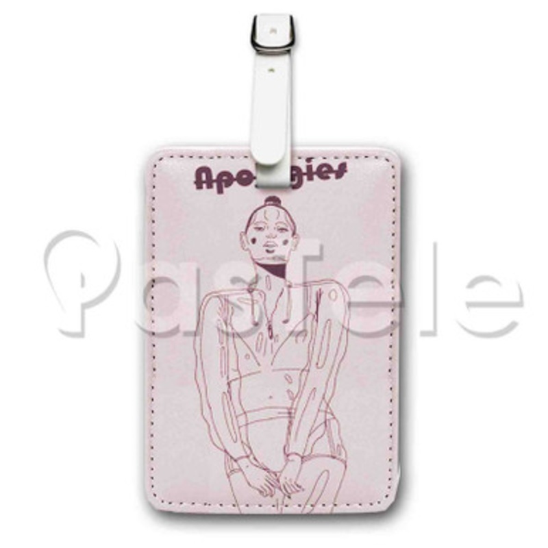 Apologies Mal London Custom Luggage Tags PU Leather Travel Baggage Name ID Labels Tag