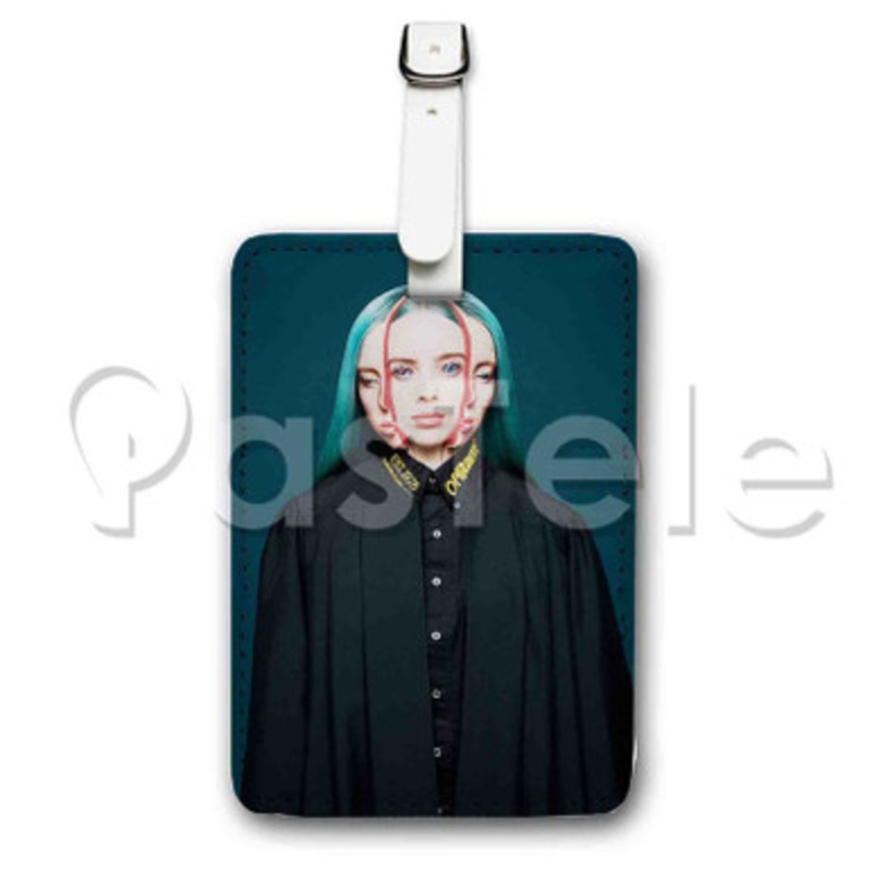 Billie Eilis Custom Luggage Tags PU Leather Travel Baggage Name ID Labels Tag