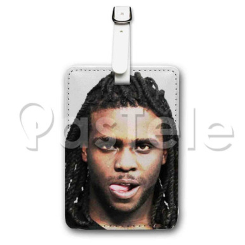 Chief Keef Custom Luggage Tags PU Leather Travel Baggage Name ID Labels Tag