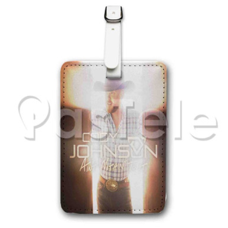Cody Johnson Nothin on You Custom Luggage Tags PU Leather Travel Baggage Name ID Labels Tag