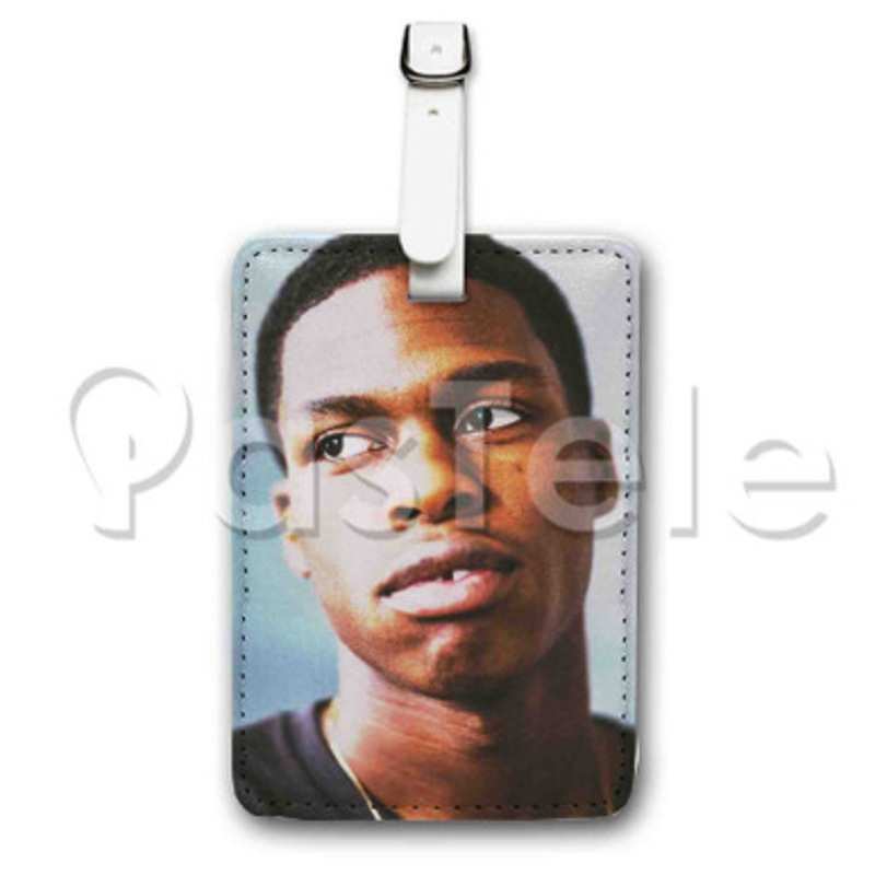Daniel Caesar Sing Custom Luggage Tags PU Leather Travel Baggage Name ID Labels Tag
