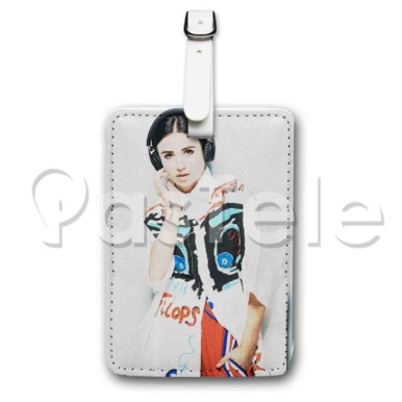 DJ Juicy M Custom Luggage Tags PU Leather Travel Baggage Name ID Labels Tag