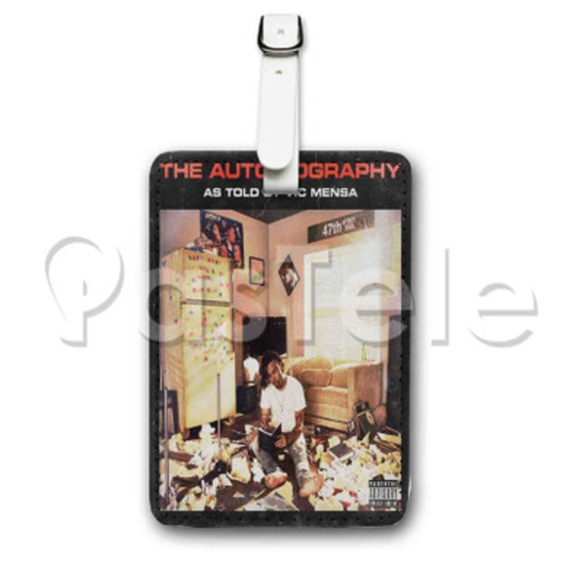Heaven On Earth Vic Mensa Feat The Dream Custom Luggage Tags PU Leather Travel Baggage Name ID Labels Tag