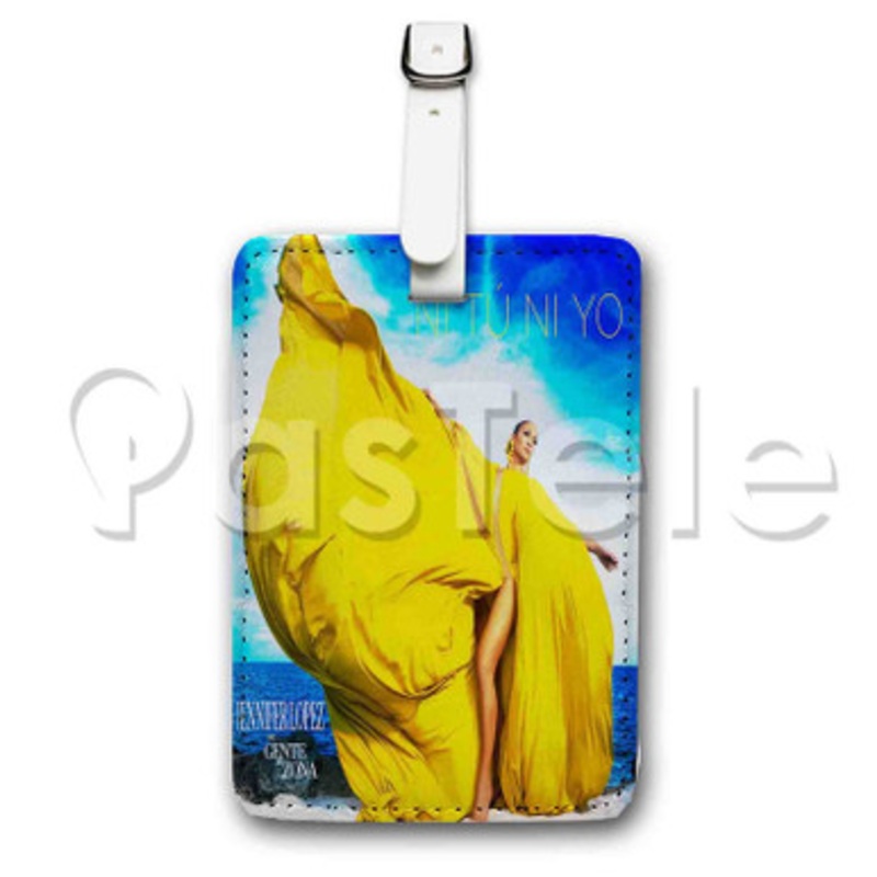 Jennifer Lopez Ni T Ni Yo Custom Luggage Tags PU Leather Travel Baggage Name ID Labels Tag