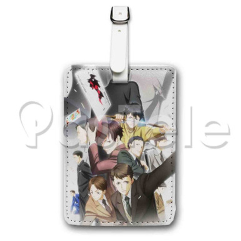 Joker Game Custom Luggage Tags PU Leather Travel Baggage Name ID Labels Tag