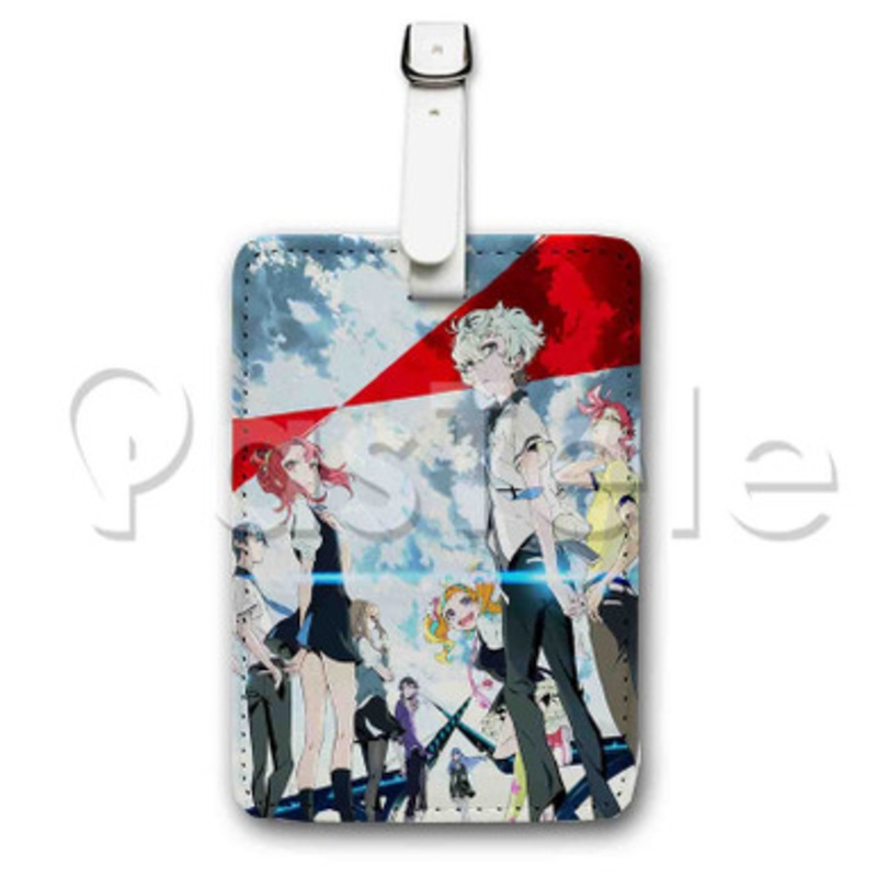 Kiznaiver Custom Luggage Tags PU Leather Travel Baggage Name ID Labels Tag