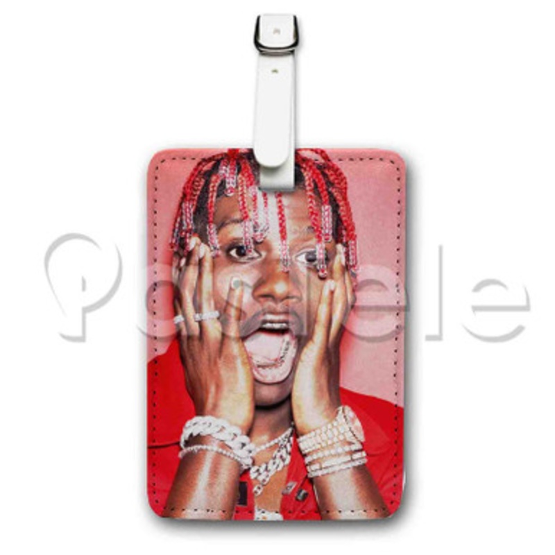 Lil Yachty Custom Luggage Tags PU Leather Travel Baggage Name ID Labels Tag