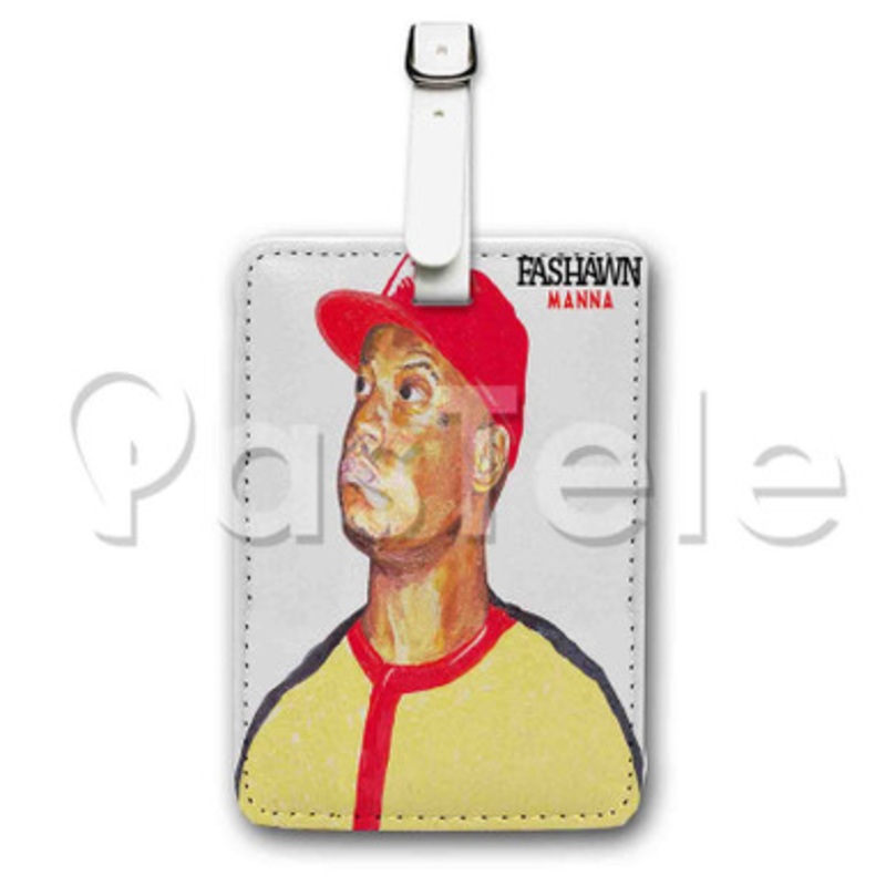 Manna Fashawn Custom Luggage Tags PU Leather Travel Baggage Name ID Labels Tag