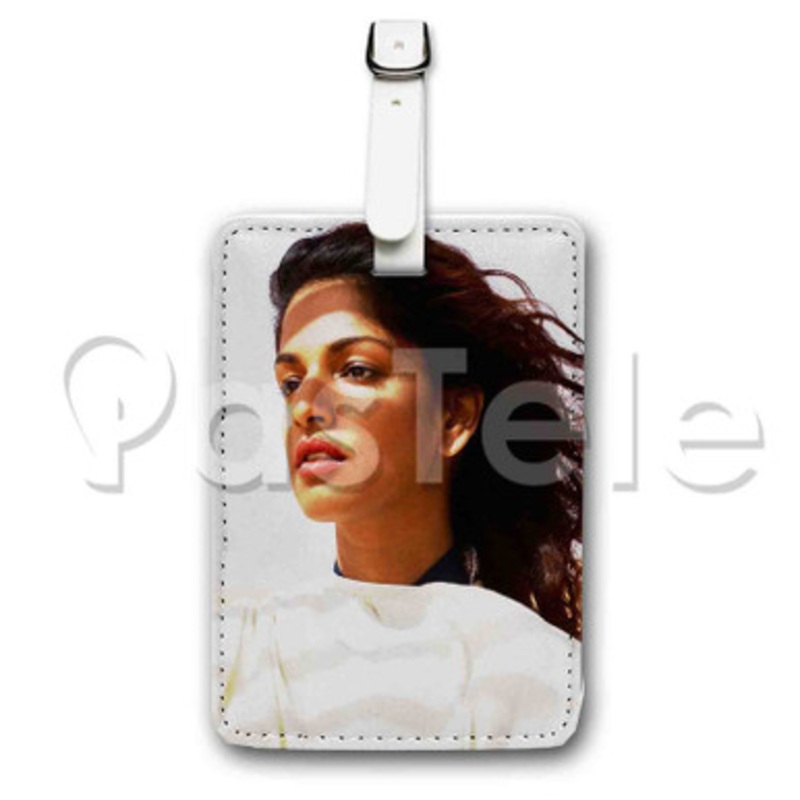 MIA Custom Luggage Tags PU Leather Travel Baggage Name ID Labels Tag