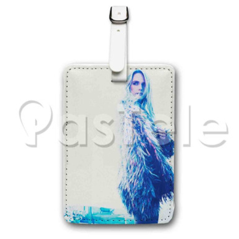 Miranda Lambert Custom Luggage Tags PU Leather Travel Baggage Name ID Labels Tag