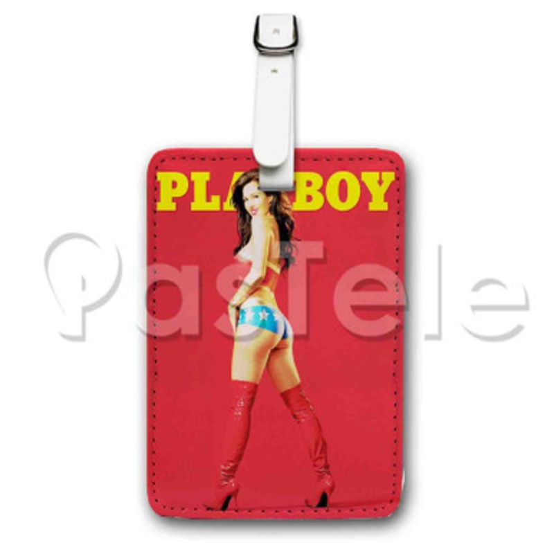 Tiffany Fallon Custom Luggage Tags PU Leather Travel Baggage Name ID Labels Tag