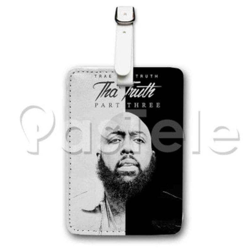 Trae Tha Truth Take Me Back Custom Luggage Tags PU Leather Travel Baggage Name ID Labels Tag