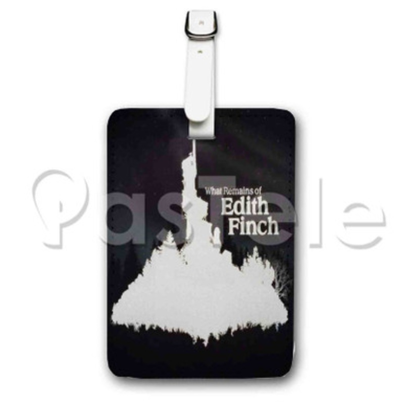 What Remains of Edith Finch Custom Luggage Tags PU Leather Travel Baggage Name ID Labels Tag