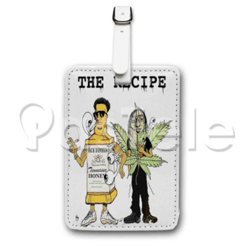 12th Street Frydays Custom Luggage Tags PU Leather Travel Baggage Name ID Labels Tag