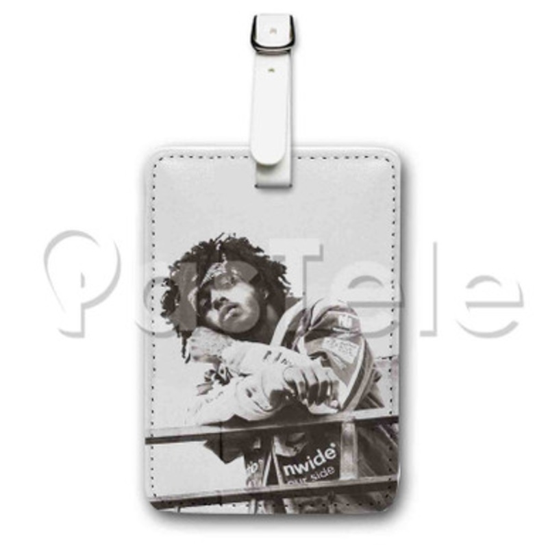 6 LACK Custom Luggage Tags PU Leather Travel Baggage Name ID Labels Tag