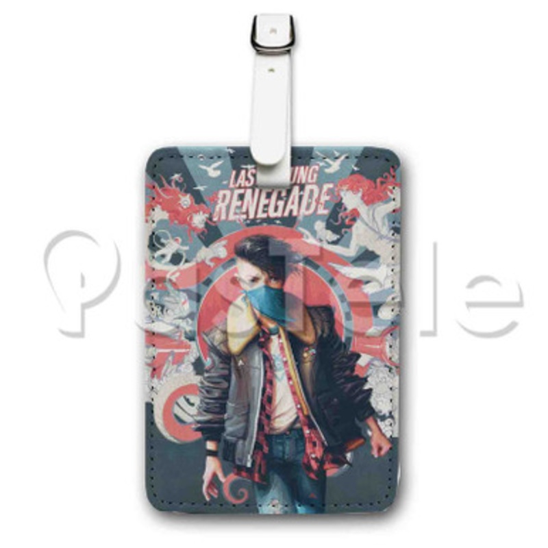 All Time Low Last Young Renegade Custom Luggage Tags PU Leather Travel Baggage Name ID Labels Tag