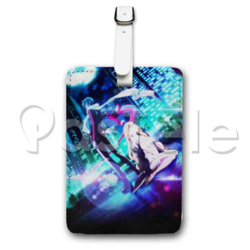 Dies Irae Custom Luggage Tags PU Leather Travel Baggage Name ID Labels Tag