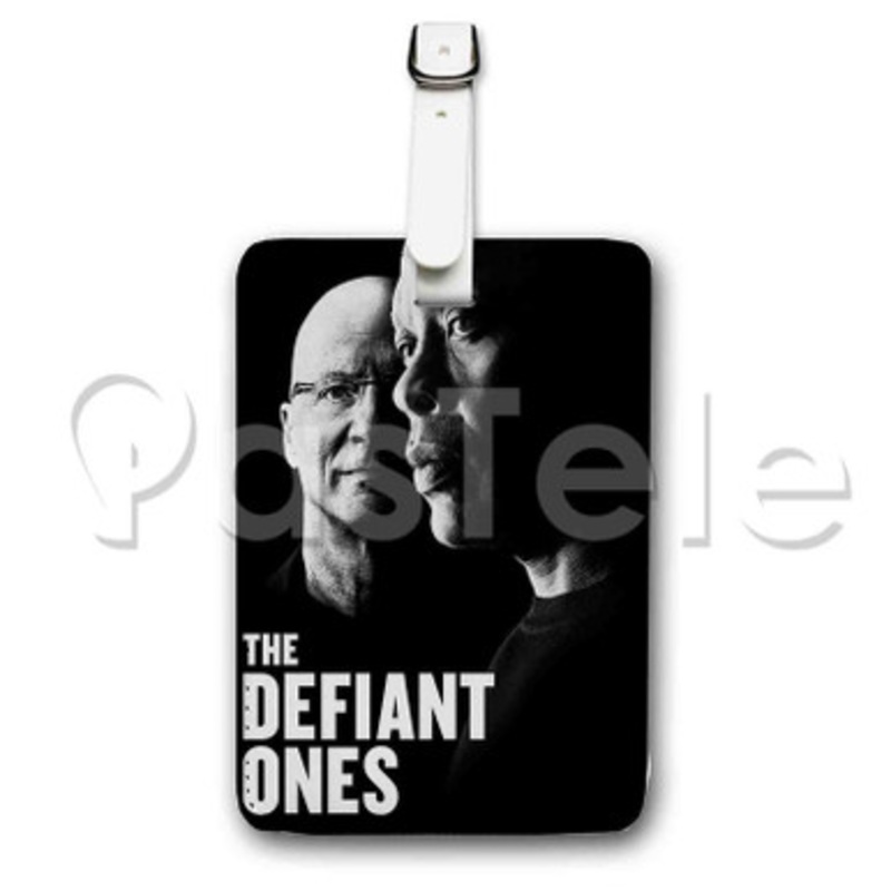 Dr Dre Gunfiyah Custom Luggage Tags PU Leather Travel Baggage Name ID Labels Tag