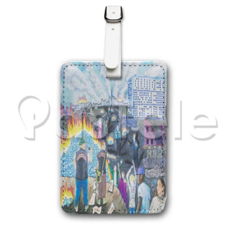 Famsquad I Get Me Me Custom Luggage Tags PU Leather Travel Baggage Name ID Labels Tag