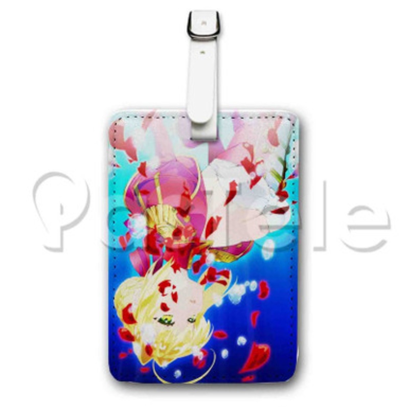 Fate Extra Last Encore Custom Luggage Tags PU Leather Travel Baggage Name ID Labels Tag