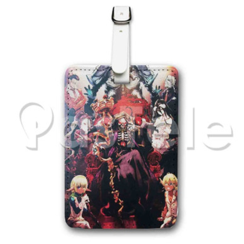 Floor Guardians Overlord Custom Luggage Tags PU Leather Travel Baggage Name ID Labels Tag