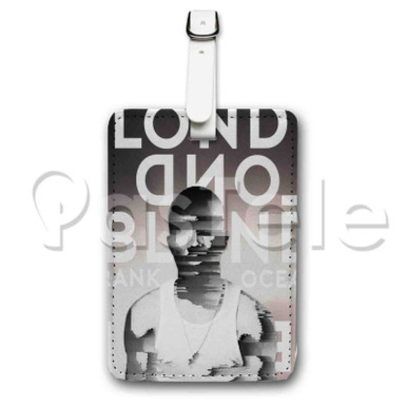 Frank Ocean Blond Custom Luggage Tags PU Leather Travel Baggage Name ID Labels Tag
