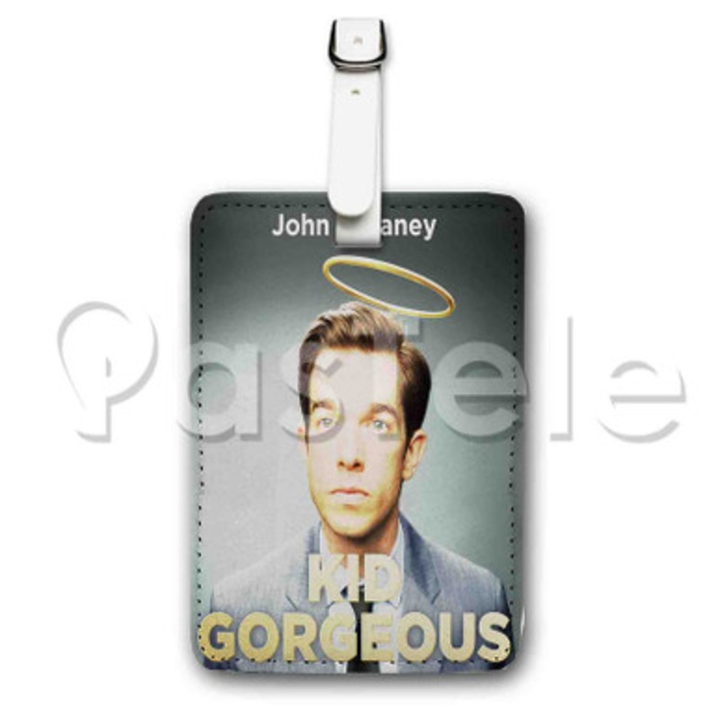 John Mulaney Kid Gorgeous Custom Luggage Tags PU Leather Travel Baggage Name ID Labels Tag