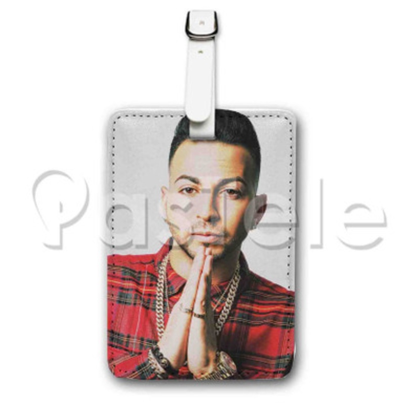 Justin Quiles Custom Luggage Tags PU Leather Travel Baggage Name ID Labels Tag