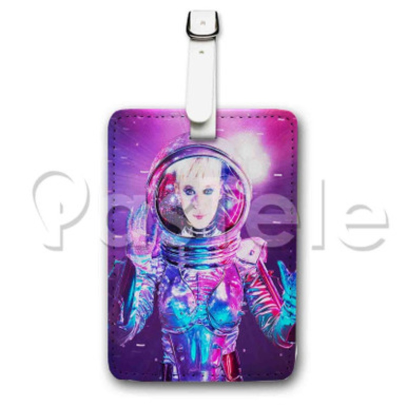 Katy Perry Custom Luggage Tags PU Leather Travel Baggage Name ID Labels Tag