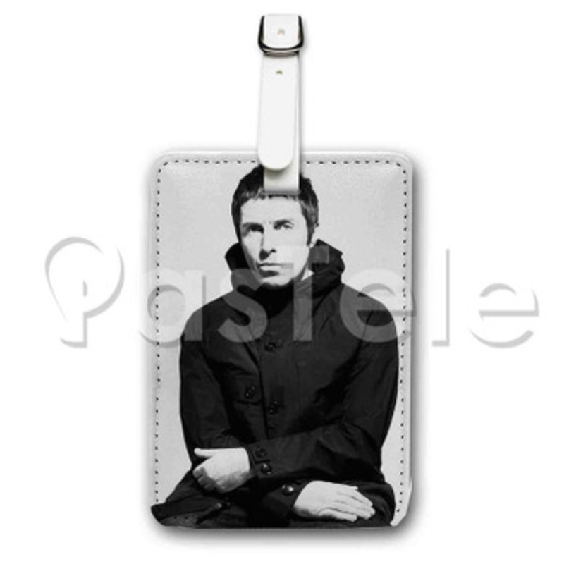 Liam Gallagher Custom Luggage Tags PU Leather Travel Baggage Name ID Labels Tag