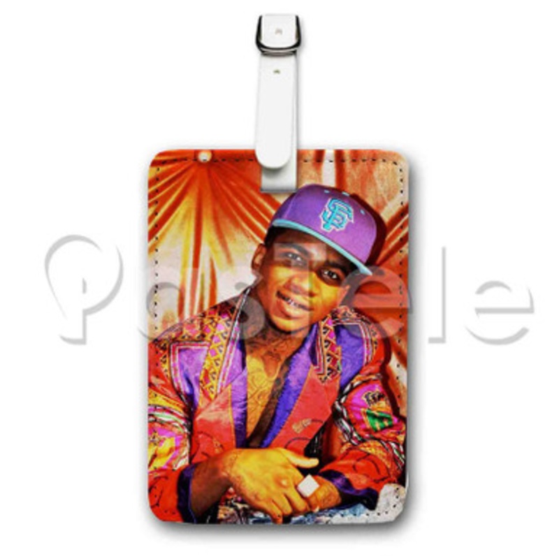 Lil B Custom Luggage Tags PU Leather Travel Baggage Name ID Labels Tag