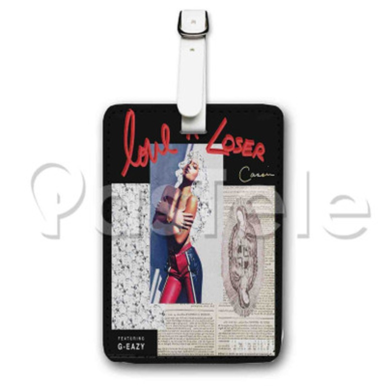 Love A Loser Cassie Feat G Eazy Custom Luggage Tags PU Leather Travel Baggage Name ID Labels Tag