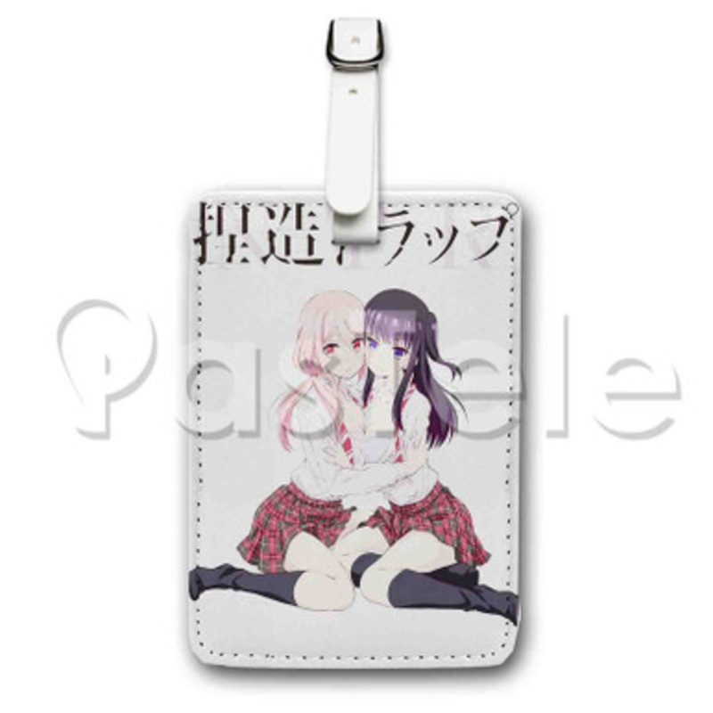 Netsuzou Trap NTR Custom Luggage Tags PU Leather Travel Baggage Name ID Labels Tag