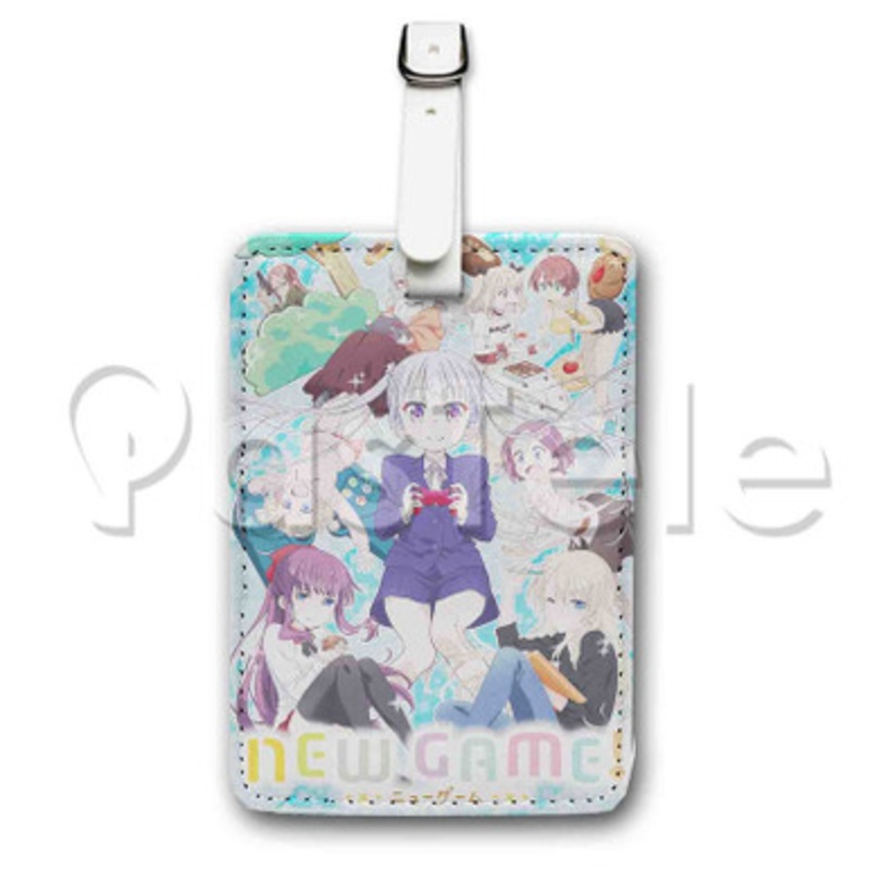 New Game Custom Luggage Tags PU Leather Travel Baggage Name ID Labels Tag