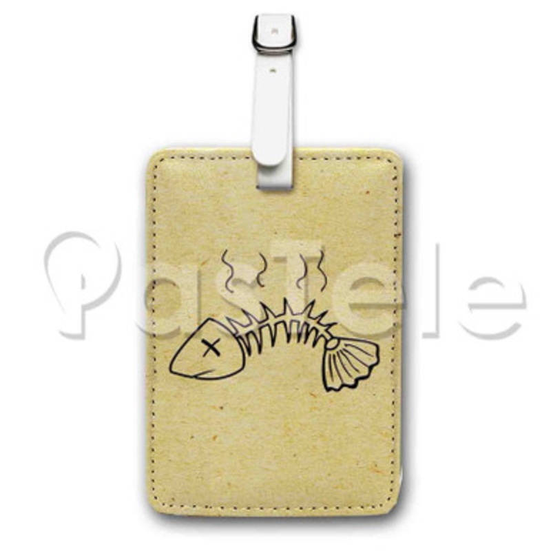 Panties In A Jumble Apollo Brown Planet Asia Custom Luggage Tags PU Leather Travel Baggage Name ID Labels Tag