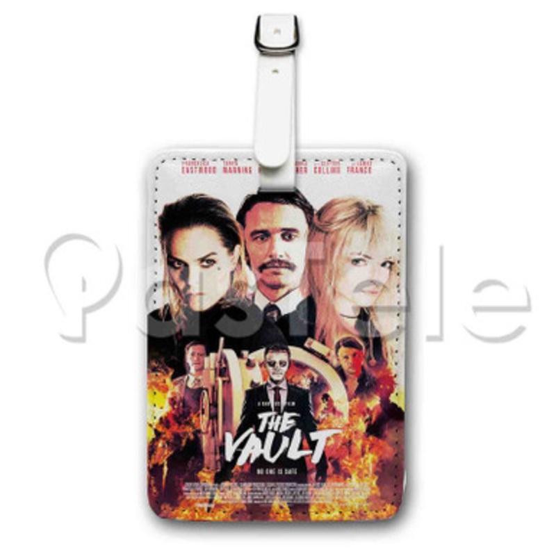 The Vault Custom Luggage Tags PU Leather Travel Baggage Name ID Labels Tag