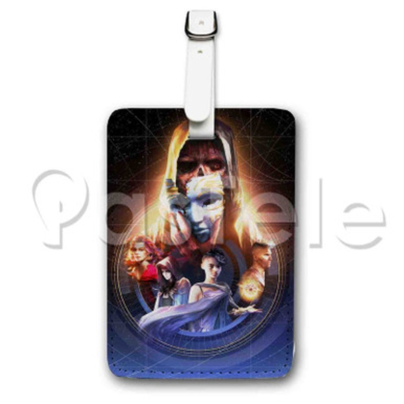 Torment Tides of Numenera Custom Luggage Tags PU Leather Travel Baggage Name ID Labels Tag