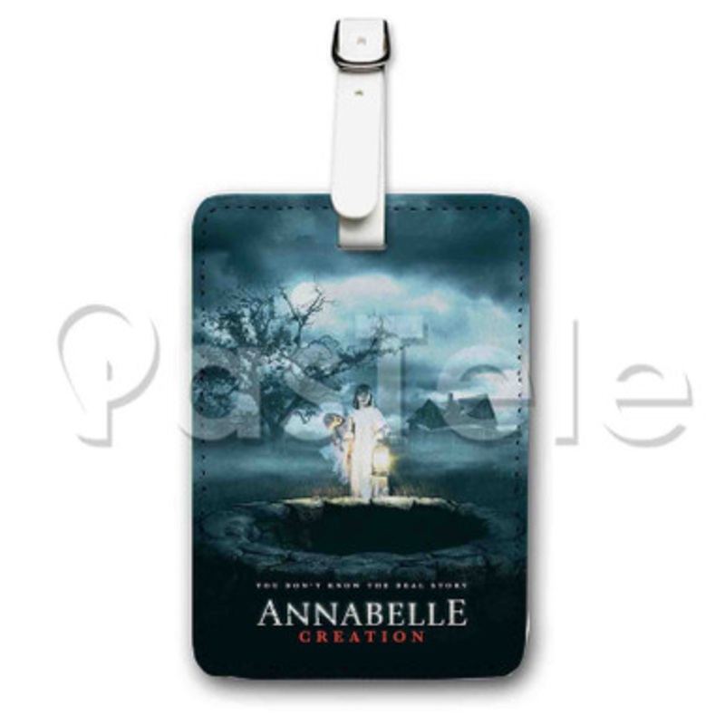 Annabelle Creation Custom Luggage Tags PU Leather Travel Baggage Name ID Labels Tag