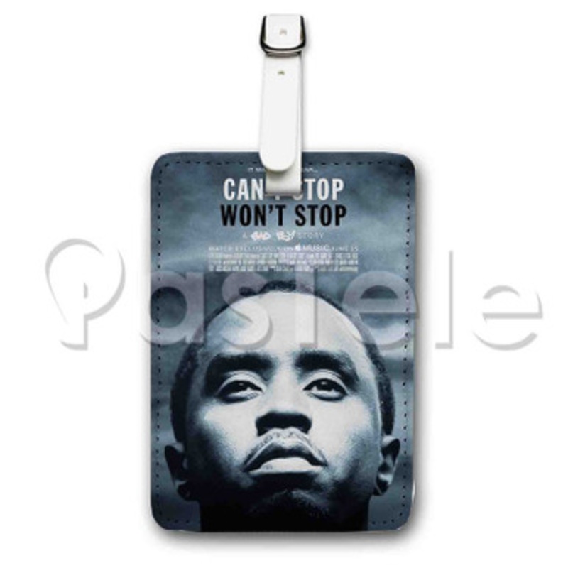 Can t Stop Won t Stop A Bad Boy Story Custom Luggage Tags PU Leather Travel Baggage Name ID Labels Tag